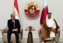 السيد الرئيس عبد الفتاح السيسي والأمير تميم - ارشيفية