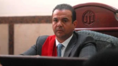 المستشار عبدالحسيب حمدي عبدالحسيب رئيس المحكمة